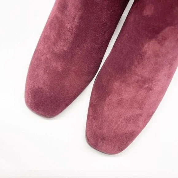 RAG & BONE Aslen Leather Boot in Merlot